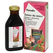 Witaminy i minerały - Zioło-Piast Floradix Żelazo dla dzieci 250 ml - miniaturka - grafika 1