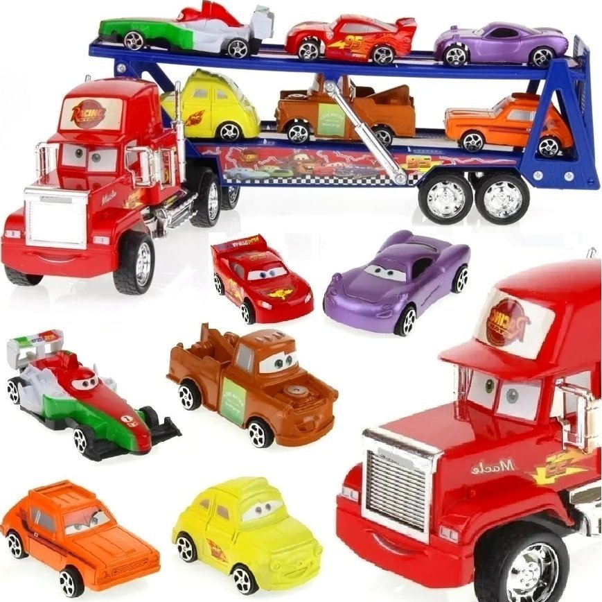 Qulki Duża Laweta Maniek 6 Autek Samochód Tir Cars Auta Zygzak Napęd Frykcyjny