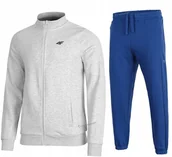 Dresy męskie - 4F MÄSKI DRES BAWEĹNA KOMPLET BLUZA SPODNIE / rozm L - miniaturka - grafika 1