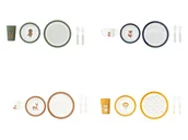 Miseczki i talerzyki dla dzieci - LIVARNO home Zestaw naczyń dla dzieci 5 elementów - miniaturka - grafika 1