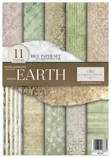 Zestaw Kreatywny Itd Rp010 Four Elements ''Earth'' - Decoupage - miniaturka - grafika 1