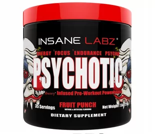 Insane Labz Psychotic 216g Przedtreningówka - Przedtreningówki - miniaturka - grafika 1