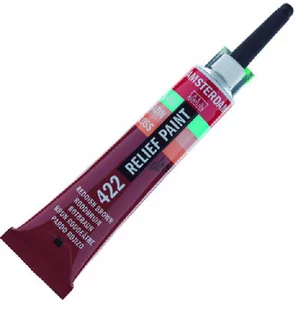 Amsterdam Amsterdam Relief Paint 20 ml Reddish Brown - Farby i media malarskie - miniaturka - grafika 1