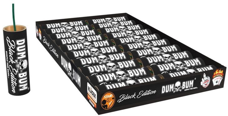 Petardy Hukowe Dum Bum Black Edition 120db PB120D 20 sztuk