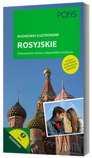 Pons Rozmówki ilustrowane audio rosyjskie - LektorKlett - Książki do nauki języka rosyjskiego - miniaturka - grafika 1