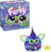 Zabawki interaktywne dla dzieci - Hasbro Interaktyvus žaislas Hasbro Furby Aurora, violetinis - miniaturka - grafika 1