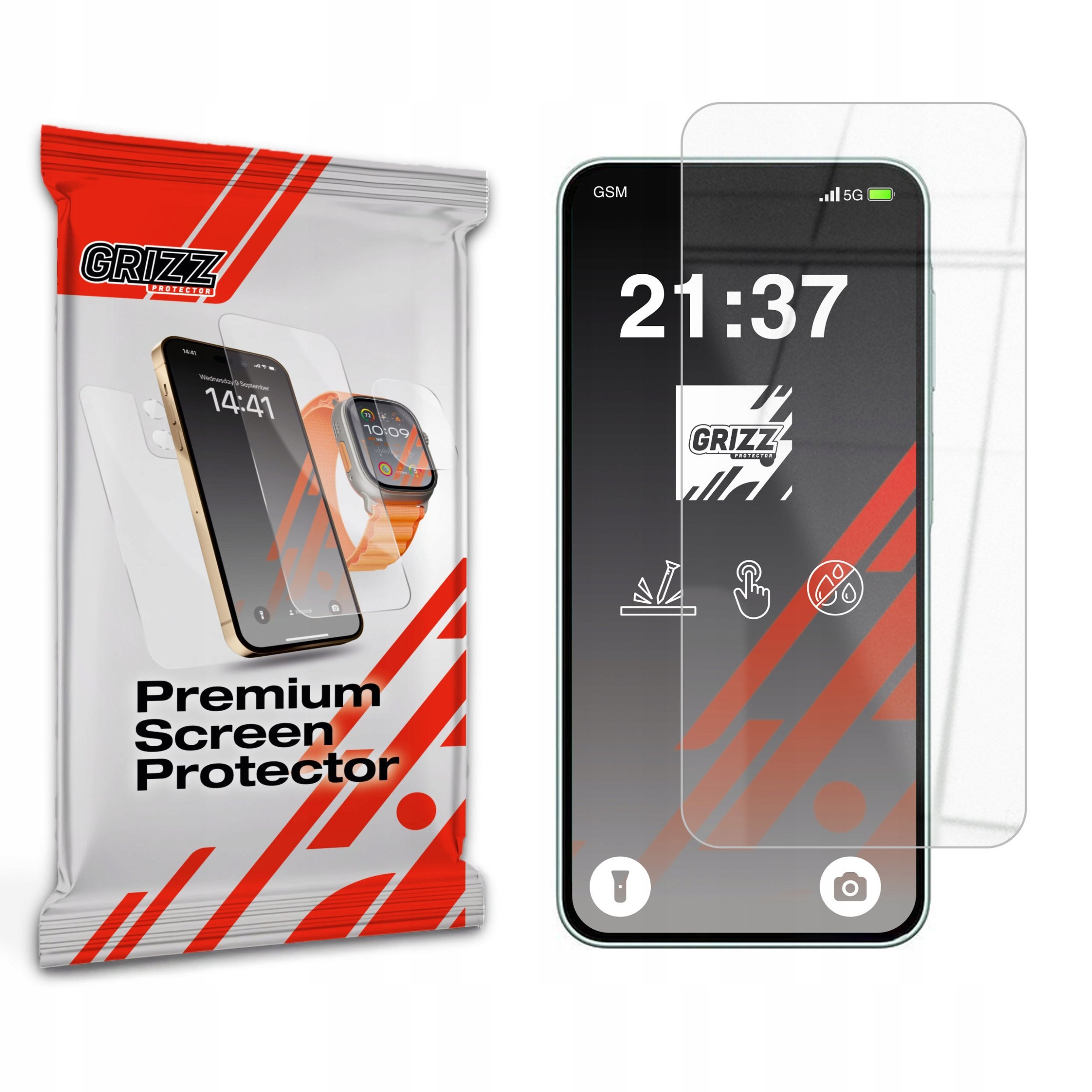 Szkło hybrydowe GrizzGlass HybridGlass do Samsung Galaxy A26