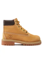 Buty dla chłopców - Timberland Trapery 6 In Premium Wp TB0127097131 Brązowy - miniaturka - grafika 1