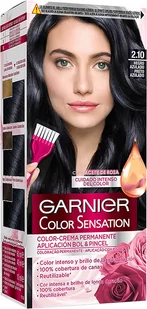 Farba kremowa z utleniaczem Garnier Color Sensation 2.10 Bluish Black 110 ml (3600541176997) - Farby do włosów i szampony koloryzujące - miniaturka - grafika 1