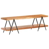 Szafki RTV - vidaXL Szafka pod TV, 160 x 40 x 50 cm, lite drewno akacjowe 320500 - miniaturka - grafika 1