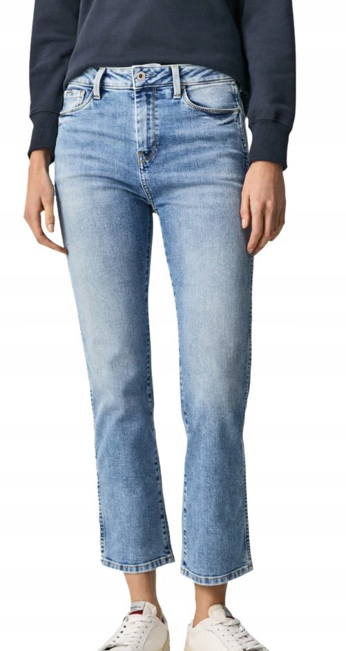 PEPE JEANS SPODNIE DAMSKIE JEANSOWE 7/8 33 P9O