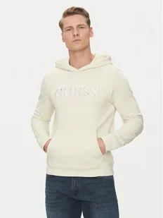 Guess Bluza M5GQ36 KCN01 Écru Regular Fit - Bluzy męskie - miniaturka - grafika 1