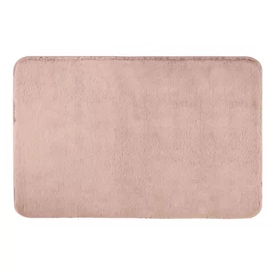 Różowy tekstylny dywanik łazienkowy 50x80 cm Saravan – Wenko - Dywaniki łazienkowe - miniaturka - grafika 1