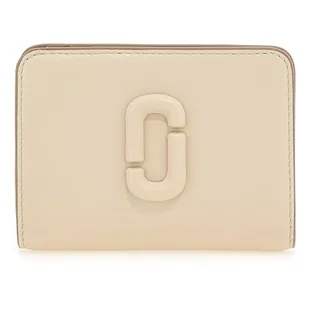 Marc Jacobs Women's The Mini COMPACT Travel Accessory-Passport Wallet, Cloud White, Cloud White, Mini - Portfele - miniaturka - grafika 1