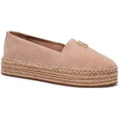 Espadryle damskie - Tommy Hilfiger Skórzane espadryle - miniaturka - grafika 1