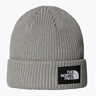 Czapka zimowa The North Face Salty Lined Beanie - Light Grey Heather - Czapki damskie - miniaturka - grafika 1