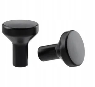 Ikea Bagganas Gałka czarny 21 mm 2 sztuki - Meble modułowe i akcesoria - miniaturka - grafika 1
