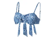 Stroje kąpielowe - CRIVIT Góra od bikini damska (Biały/ niebieski, 42) - miniaturka - grafika 1