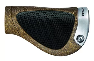 Ergon GP1 BioKork Gripshift rower kierownica uchwyt, brązowy, L 424 101 06 - Kierownice rowerowe - miniaturka - grafika 1