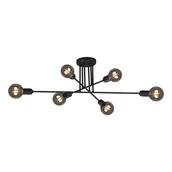 Lampy sufitowe - Kaja ALFRED OLSZEWSKI Żyrandol K-4383 z serii SITYA BLACK - miniaturka - grafika 1