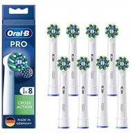 Końcówki do szczoteczek elektrycznych - ORYGINALNE końcówki do szczoteczki ORAL-B EB50RX Pro CrossAction 8 szt - miniaturka - grafika 1