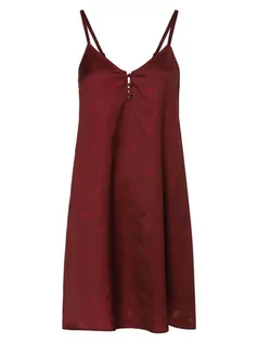 Piżamy damskie - Tommy Hilfiger - Damska koszula nocna, czerwony - grafika 1
