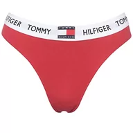 Majtki damskie - Tommy Hilfiger Stringi damskie, Tango Red, XL - miniaturka - grafika 1