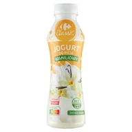 Kefiry, jogurty, maślanki - Carrefour Classic Jogurt do picia waniliowy 350 g - miniaturka - grafika 1