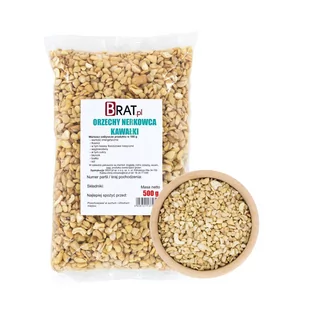 Orzechy nerkowca kawałki 500g PRODUKT NATURALNY, WYSOKIEJ JAKOŚCI - Kawa Orzechy nerkowca kawałki 500g PRODUKT NATURALNY, WYSOKIEJ JAKOŚCI - Kawa - miniaturka - grafika 1