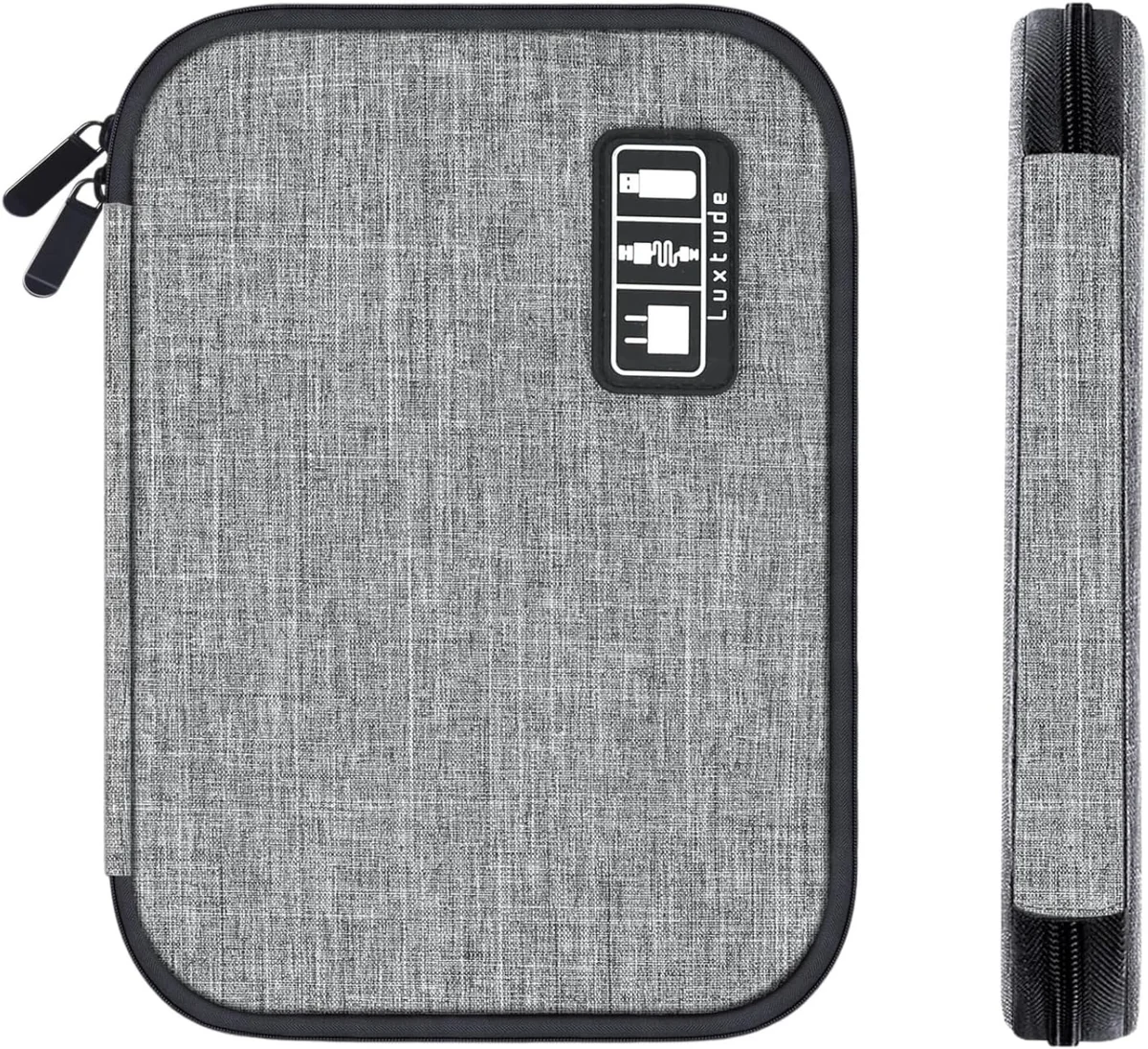 ORGANIZER 24X18X35CM SZARY JEDNOWARSTWOWY ETUI POKROWIEC KABLE