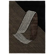 Dywany - Dywan nowoczesny EMERALD Brązowo-czarny - miniaturka - grafika 1