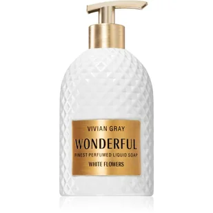 Vivian Gray Mydło w płynie Wonderful White Flowers 500 ml - Mydła - miniaturka - grafika 1