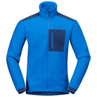 Bluzy sportowe męskie - Męska bluza Norrona trollveggen warm3 Jacket Rozmiar: M / Kolor: niebieski - miniaturka - grafika 1