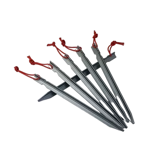 Śledzie do namiotu Vaude Six Peg 18 cm zestaw 6 szt. - Akcesoria turystyczne - miniaturka - grafika 1