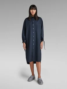 G-Star Sukienka koszulowa w kolorze granatowym - Sukienki - miniaturka - grafika 1