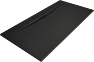 Brodziki prysznicowe - Mexen Egon brodzik prostokątny SMC 160 x 80 cm, czarny - 4R708016 - miniaturka - grafika 1