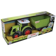 Samochody i pojazdy dla dzieci - Happy People, Traktor Claas z przyczepą - miniaturka - grafika 1