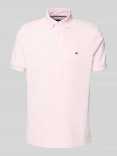 Koszulka polo o kroju regular fit z mieszanki bawełny - Koszulki męskie - miniaturka - grafika 1