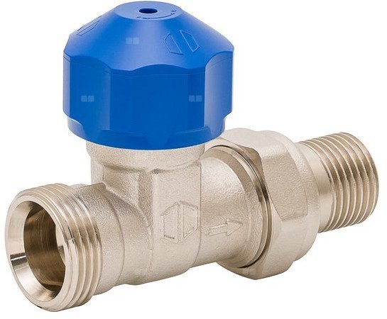 Zawór termostatyczny DN15 - prosty 3/4GZ Eurokonus x 1/2GZ