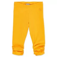 Legginsy - Sigikid Legginsy Capri z bawełny organicznej dla dziewczynek w rozmiarach od 98 do 128, pomarańczowy, 104 cm - miniaturka - grafika 1