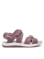 Buty dla dziewczynek - Viking Sandały Flurry Sandal 3V 3-54255-94 Fioletowy - miniaturka - grafika 1