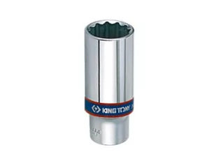KING TONY Nasadka długa 3/8" 323018m, 18 mm, 63 mm - Klucze i nasadki - miniaturka - grafika 1