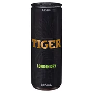 Napoje energetyczne i izotoniczne - Tiger Gazowany bezalkoholowy napój energetyzujący o smaku London Dry 250 ml - miniaturka - grafika 1