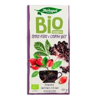 Herbata - Herbapol Herbapol Herbatka BIO dzika róża i czarny bez 100 g - miniaturka - grafika 1