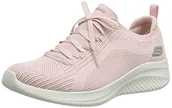 Trampki damskie - Skechers Damskie trampki Ultra Flex 3.0, różowy, 4,5 UK - miniaturka - grafika 1