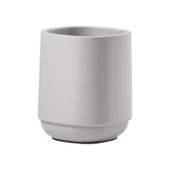 Kubki na szczoteczki do zębów - Jasnoszary betonowy kubek na szczoteczki do zębów Time – Zone - miniaturka - grafika 1