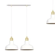 Lampy sufitowe - Emibig Ibor lampa wisząca 2-punktowa biała 1043/2 1043/2 - miniaturka - grafika 1