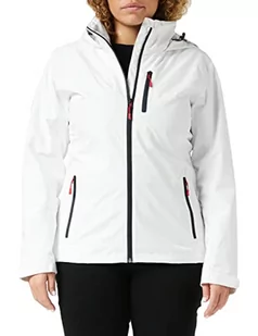 Helly-Hansen damska załoga z kapturem Midlayer polarowa podszewka wodoodporna wiatroszczelna oddychająca kurtka przeciwdeszczowa, 001 biała, 5XL - Kurtki damskie - miniaturka - grafika 1