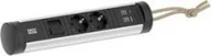 Kable - Kabel zasilający Bachmann BACHMANN CYCLE Loop 2xCEE7/3 1xswitch 1xUSB A/C 22W 2.5m CEE7/7 - miniaturka - grafika 1