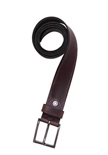 camel active Pasek skórzany o szerokości 4 cm metalowe zapięcie ciemnobrązowe, brązowy, S - Paski - miniaturka - grafika 1